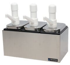 Condiment Pump Center - 3 Wells w/P7500 Pumps Condiment Pump Center - 3 Wells w/P7500 Pumps