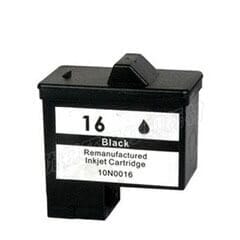 Lexmark 10N0016 #16 Compatible Inkjet Cartridge (410 page yield) - Black Lexmark 10N0016 #16 Compatible Inkjet Cartridge (410 page yield) - Black