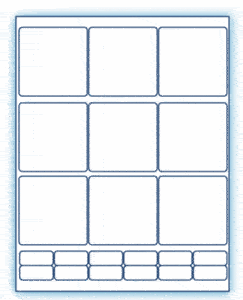 2.75" x 2.75" Laser/Inkjet Labels; 9 up; (250 sheets/box) - Standard White Matte 2.75" x 2.75" Laser/Inkjet Labels; 9 up; (250 sheets/box) - Standard White Matte