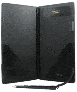 10" x 5 1/8" - Economy Style Check Presenter (25 presenters/pack) 10" x 5 1/8" - Economy Style Check Presenter (25 presenters/pack)