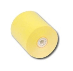 2 1/4" x 85' (58mm x 26m) Thermal Paper (50 rolls/case) - Canary 2 1/4" x 85' (58mm x 26m) Thermal Paper (50 rolls/case) - Canary