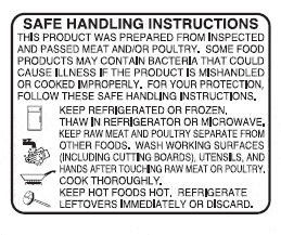Hobart BLA (1.75" x 1.375") with Safe Handling Scale Labels (20,000 labels/case) Hobart BLA (1.75" x 1.375") with Safe Handling Scale Labels (20,000 labels/case)