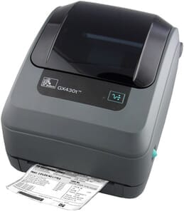 Zebra GX430 Desktop Label Printer with Bluetooth (Replaces Parallel), LCD, Dispenser (Peeler) Zebra GX430 Desktop Label Printer with Bluetooth (Replaces Parallel), LCD, Dispenser (Peeler)