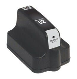 HP C8721WN #02 Compatible Inkjet Cartridge (660 page yield) - Black HP C8721WN #02 Compatible Inkjet Cartridge (660 page yield) - Black