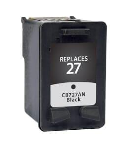 HP C8727AN #27 Compatible Inkjet Cartridge (220 page yield) - Black HP C8727AN #27 Compatible Inkjet Cartridge (220 page yield) - Black