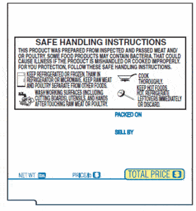 TEC SL-9000 (57mm x 63.5mm) UPC, Safe Handling Scale Labels (7,200 labels/case) TEC SL-9000 (57mm x 63.5mm) UPC, Safe Handling Scale Labels (7,200 labels/case)