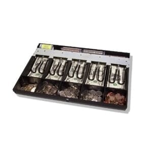 APG 15ta Cash Drawer Accessory Fixed Till Assembly 5 Bill 5 Coin With Coin Roll Storage. APG 15ta Cash Drawer Accessory Fixed Till Assembly 5 Bill 5 Coin With Coin Roll Storage.