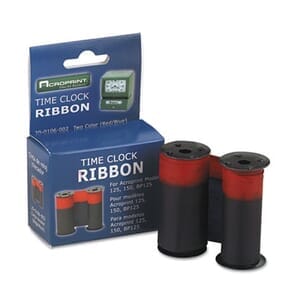 200106002 Acroprint Time Clock Ribbons (1 Ribbon) - Red/Blue 200106002 Acroprint Time Clock Ribbons (1 Ribbon) - Red/Blue