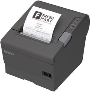 Epson TM-T88V, Thermal Receipt Printer, Epson Dark Gray, USB & 24k Serial Buffer Interfaces, PS-180 Power Supply, Requires A Cable Epson TM-T88V, Thermal Receipt Printer, Epson Dark Gray, USB & 24k Serial Buffer Interfaces, PS-180 Power Supply, Requires A Cable
