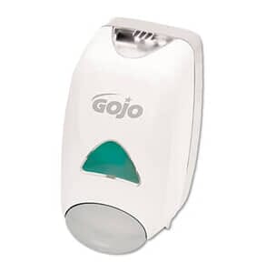 Liquid Foaming Soap Dispenser 1250ml 6-1/8w x 5-1/8d x 10-1/2h Gray/White Liquid Foaming Soap Dispenser 1250ml 6-1/8w x 5-1/8d x 10-1/2h Gray/White