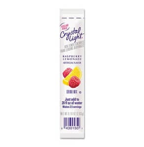 Crystal Light On the Go Raspberry Lemonade .16 oz Packets 30/Box Crystal Light On the Go Raspberry Lemonade .16 oz Packets 30/Box