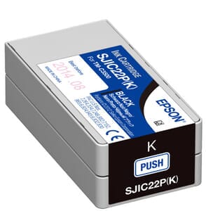 Epson SJIC22P(K) Ink Cartridge for Epson TM-C3500 - Black Epson SJIC22P(K) Ink Cartridge for Epson TM-C3500 - Black