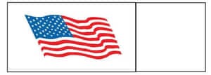 Napkin Bands (20,000 bands/case) - American Flag Napkin Bands (20,000 bands/case) - American Flag