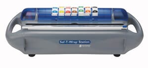 Saf-T-Wrap Station - Film, Foil & Date Label Dispenser w/ Slide Cutter Saf-T-Wrap Station - Film, Foil & Date Label Dispenser w/ Slide Cutter