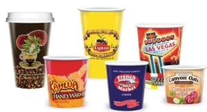 Printed Paper Cups - Hot 12oz. Printed Paper Cups - Hot 12oz.