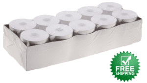 2 1/4" x 150' (58mm x 46m) 1-Ply Bond Paper Small Pack (10 rolls/case) 2 1/4" x 150' (58mm x 46m) 1-Ply Bond Paper Small Pack (10 rolls/case)