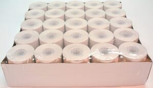2 1/4" x 85' (58mm x 26m) Thermal Paper (25 rolls/case) 2 1/4" x 85' (58mm x 26m) Thermal Paper (25 rolls/case)