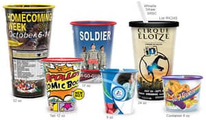 Printed Reusable CLEAR Plastic Cup 32oz. (1000 cups) Printed Reusable CLEAR Plastic Cup 32oz. (1000 cups)