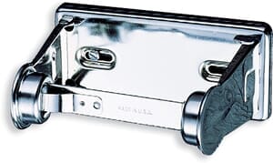 Locking Toilet Tissue Dispenser Single Roll - Chrome Locking Toilet Tissue Dispenser Single Roll - Chrome