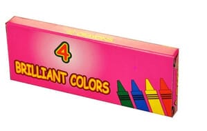 Boxed 4-Pack Crayons Premium Quality (250 Packs) Boxed 4-Pack Crayons Premium Quality (250 Packs)