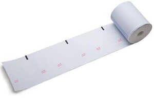 4 3/8" x 225' (112mm x 69m) Prescription Rx Security Thermal Paper with Sensemark (12 rolls/case) 4 3/8" x 225' (112mm x 69m) Prescription Rx Security Thermal Paper with Sensemark (12 rolls/case)