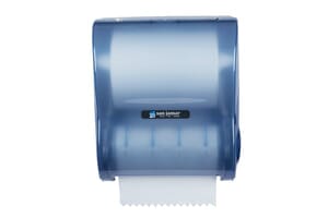 10" Simplicity Hands-Free Mechanical Roll Towel - Arctic Blue 10" Simplicity Hands-Free Mechanical Roll Towel - Arctic Blue