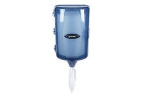 Adjustable Mini Centerpull Towel Dispenser - Arctic Blue Adjustable Mini Centerpull Towel Dispenser - Arctic Blue