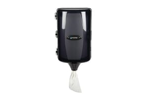 Adjustable Mini Centerpull Towel Dispenser - Black Pearl Adjustable Mini Centerpull Towel Dispenser - Black Pearl
