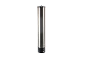Adjustable Pull Type Portion Cup Dispenser 13/4 - 41/2 Oz - Stainless Steel Adjustable Pull Type Portion Cup Dispenser 13/4 - 41/2 Oz - Stainless Steel
