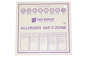 Allergen Saf-T-Zone Mat - 24" x 30" Allergen Saf-T-Zone Mat - 24" x 30"