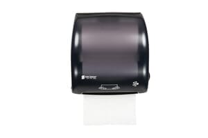 Compact Simplicity Towel Dispenser Hands-Free Mechanical Classic - Black Pearl Compact Simplicity Towel Dispenser Hands-Free Mechanical Classic - Black Pearl
