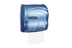 Compact Simplicity Towel Dispenser Hands-Free Mechanical Oceans - Arctic Blue Compact Simplicity Towel Dispenser Hands-Free Mechanical Oceans - Arctic Blue