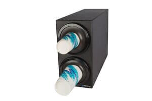 EZ-Fit Bev Dispenser Cabinet - (2) C2410C w/Black Trim Rings EZ-Fit Bev Dispenser Cabinet - (2) C2410C w/Black Trim Rings