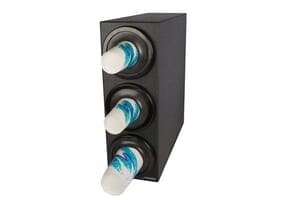 EZ-Fit Bev Dispenser Cabinet - (3) C2410C w/Black Trim Rings EZ-Fit Bev Dispenser Cabinet - (3) C2410C w/Black Trim Rings