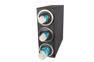 EZ-Fit Bev Dispenser Cabinet - (3) C2410C w/Metal Finish Trim Rings EZ-Fit Bev Dispenser Cabinet - (3) C2410C w/Metal Finish Trim Rings