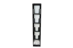Lid Tower (4) Lid & (1) Straw Compartments Lid Tower (4) Lid & (1) Straw Compartments