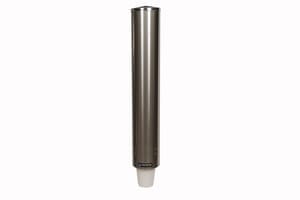 Pull-Type Foam Bev Cup Dispenser -32-46 Oz - Stainless Steel Pull-Type Foam Bev Cup Dispenser -32-46 Oz - Stainless Steel
