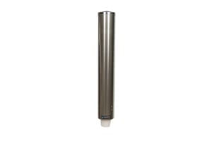 Pull-Type Foam Bev Cup Dispenser - 4-10 Oz - Stainless Steel Pull-Type Foam Bev Cup Dispenser - 4-10 Oz - Stainless Steel