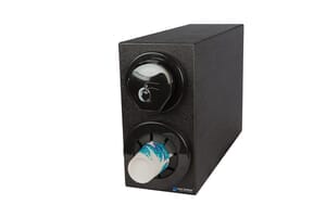 Sentry Bev & Lid Dispenser Cabinet (1) C5450C (1) L2200C & Black Trim Rings Sentry Bev & Lid Dispenser Cabinet (1) C5450C (1) L2200C & Black Trim Rings