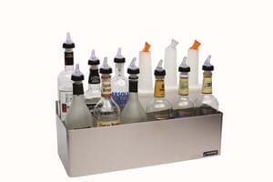 Stainless Steel Speed Rack Bottle Holders - Double - (10) Qt/Ltr Bottles Stainless Steel Speed Rack Bottle Holders - Double - (10) Qt/Ltr Bottles