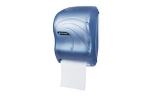 Tear-N-Dry Roll Towel Dispenser, Electronic Touchless, Oceans Blue Tear-N-Dry Roll Towel Dispenser, Electronic Touchless, Oceans Blue
