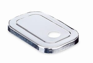 Pump Jar Lid w/Hole for Pump - Stainless Steel Pump Jar Lid w/Hole for Pump - Stainless Steel