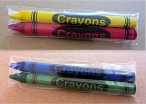 2-Pack Premium Cello Crayons (1,000 packs/case) 2-Pack Premium Cello Crayons (1,000 packs/case)