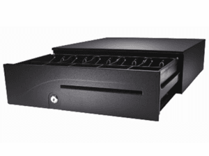 APG Series 100 Cash Drawer (Adjustable Media Slot, 320 MultiPRO Interface and 16" x 16") - Color: Black APG Series 100 Cash Drawer (Adjustable Media Slot, 320 MultiPRO Interface and 16" x 16") - Color: Black
