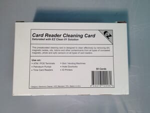 Card Reader Cleaning Swipe Cards (50 cards) Card Reader Cleaning Swipe Cards (50 cards)