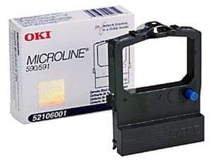 OEM Okidata ML 590/591 Printer Ribbons (1 Ribbon) - Black OEM Okidata ML 590/591 Printer Ribbons (1 Ribbon) - Black