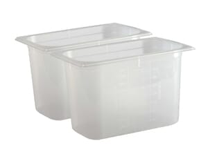 Mod Pans - 1/4 Food Pan with Lid - Retial Pack - 4 Qt (2 Ea) Mod Pans - 1/4 Food Pan with Lid - Retial Pack - 4 Qt (2 Ea)
