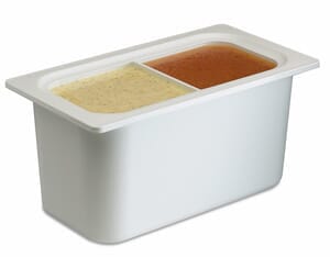 Chill-It - 1/3 Divided Food - White Chill-It - 1/3 Divided Food - White