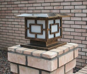 Premium 36 Led Solar Light For Square Posts Or Pillars