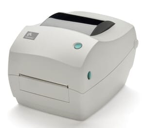 Zebra GC420 Desktop Label Printer with Thermal Transfer Print Mode, Dispenser (Peel) Zebra GC420 Desktop Label Printer with Thermal Transfer Print Mode, Dispenser (Peel)